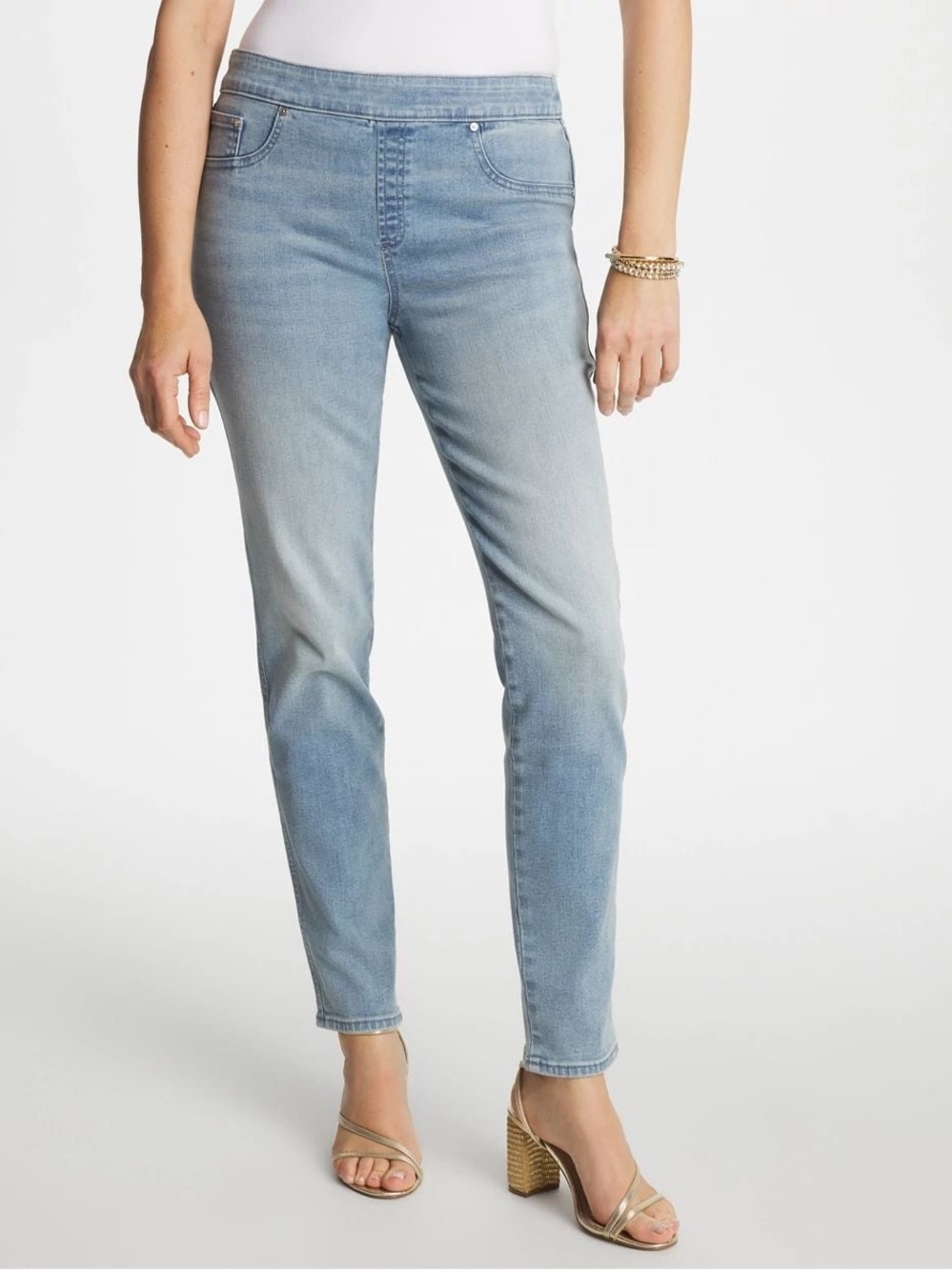 CHICOS | Perfect Stretch Pull-On Slim Ankle Jegging Women's Size 0.5